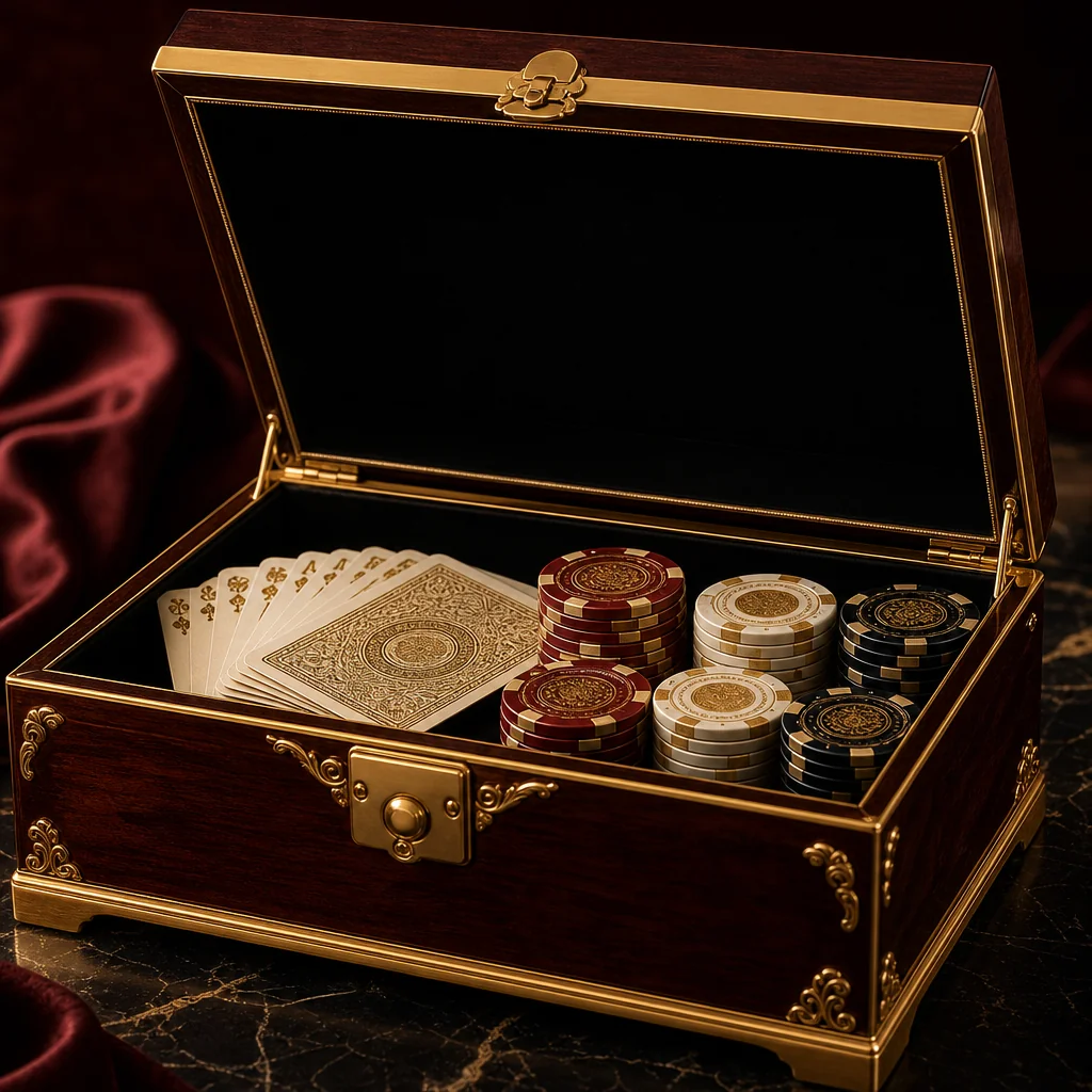 Ornate welcome gift unveiling matched deposit rewards